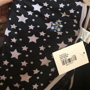 Kickee pants midnight stars swaddle